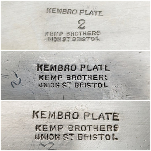 1915年頃年 英国アンティーク シルバープレート製 ティーセット Kemp Brothers